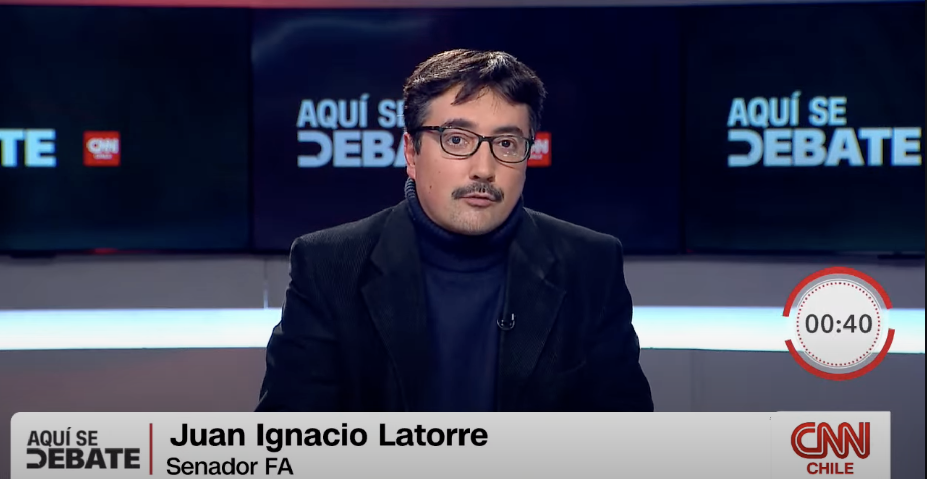 Senador Latorre en CNN Chile